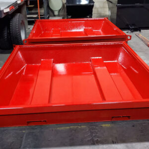Short Concrete Washout Pans